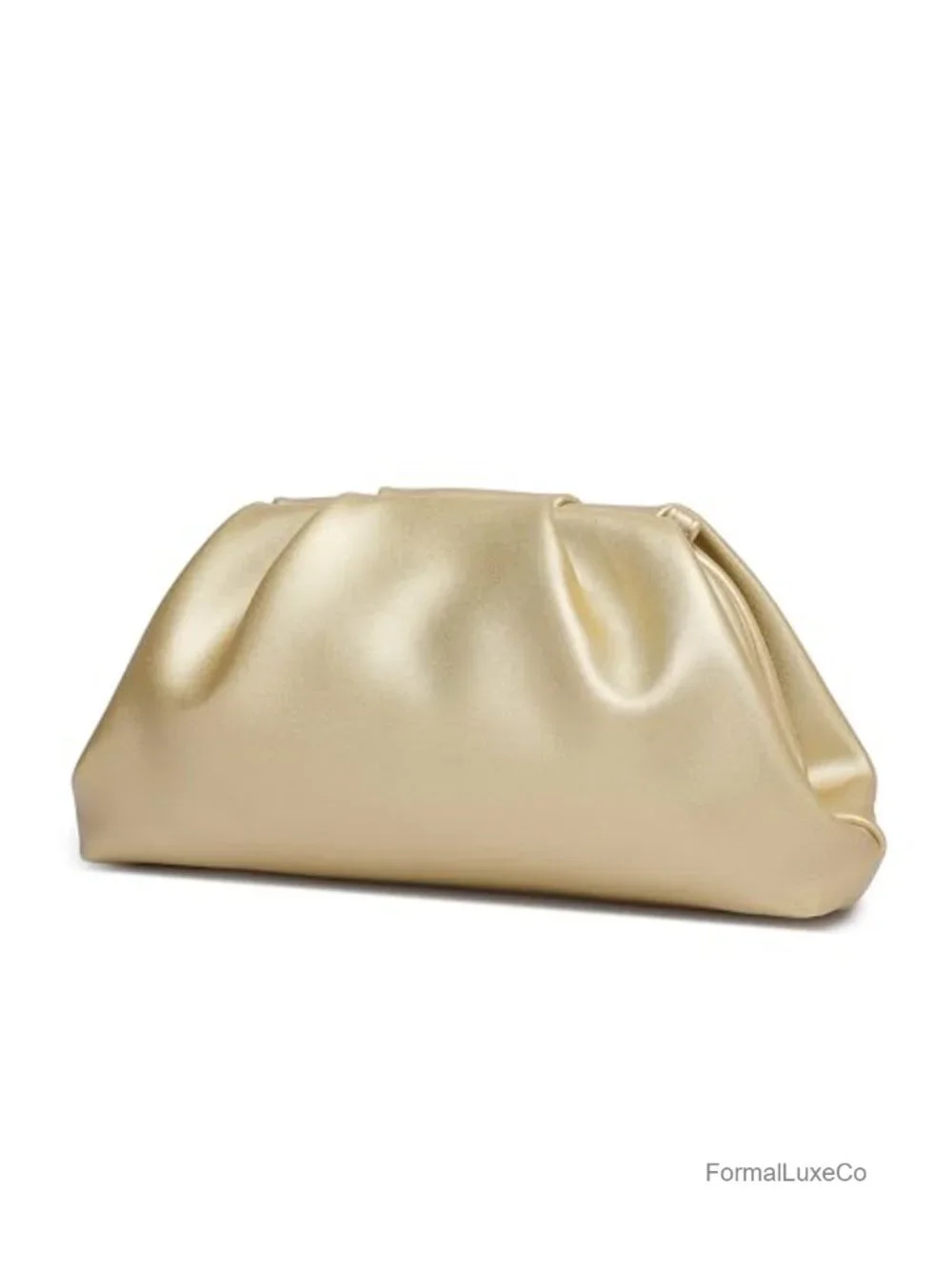 Formal Elegant Luxurious Evening Bag - Magnetic Closure PU Leather Clutch